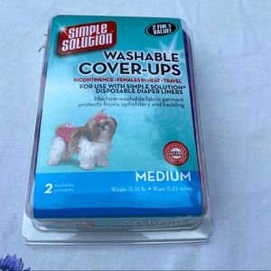 NEVER USED! Simple solution MEDIUM Weight: 15-35 lb. • Waist: 15-23 inches